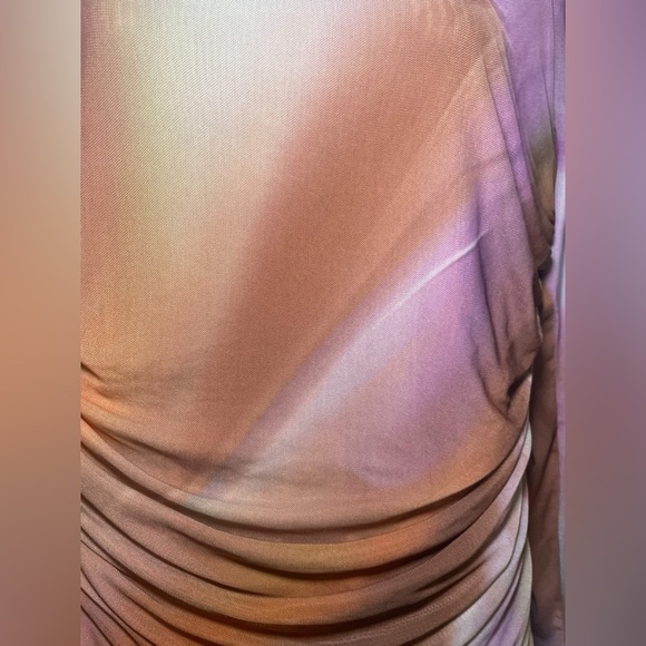 AFRM Maya Mini Dress Purple Brown Size XL - Picture 5 of 10